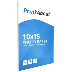 Comparateur de prix : PrintAbout Premium Glossy 10 x 15 210 g/m² (50 feuilles)