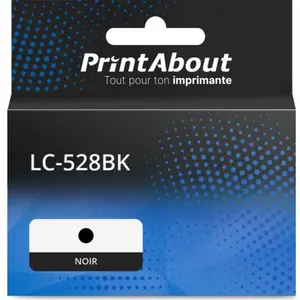 PrintAbout Cartouche compatible Brother LC-528BK - Noir pas cher