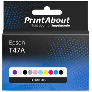 Comparateur de prix : Cartouche compatible Epson T47A - 8 couleurs - Multipack