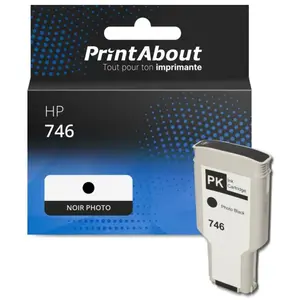 Comparateur de prix : PrintAbout Cartouche compatible HP 746 (P2V82A) - Noir photo