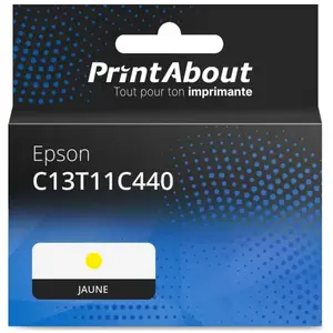 Comparateur de prix : PrintAbout Cartouche compatible Epson C13T11C440 - Jaune