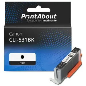 Comparateur de prix : PrintAbout Cartouche compatible Canon CLI-531BK - Noir