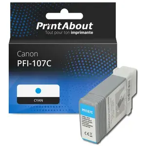 PrintAbout Cartouche compatible Canon PFI-107C - CyanVendu parprintabout