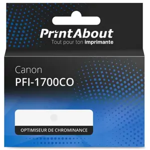 Comparateur de prix : PrintAbout Cartouche compatible Canon PFI-1700CO - Optimiseur de chrominance