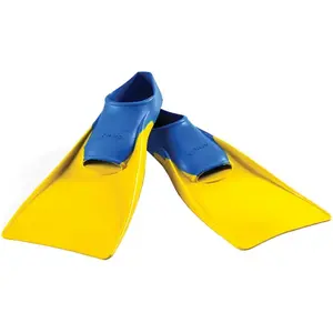Palmes flottantes Finis - azul/amarillo - XS pas cher