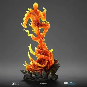 Iron Studios Fantastic Four Human Torch Art Scale 1/10 Statue