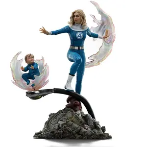 Comparateur de prix : Fantastic Four Femme invisible et Franklin Art Scale 1/10