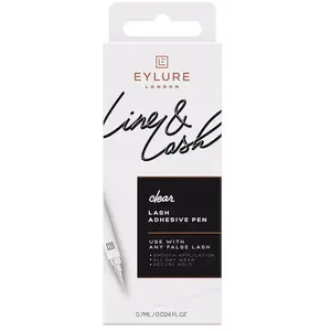 Eylure Line & Lash 2-in-1 lash adhesive eyeliner #crystal clear pas cher