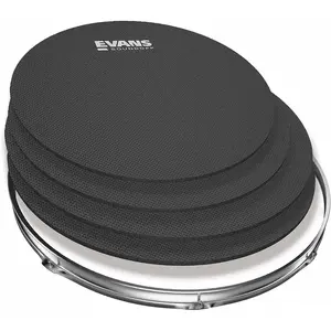 Comparateur de prix : Evans SO-2346 SoundOff Drum Mute Standard Set Accessoire d'atténuation