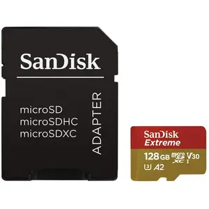 Comparateur de prix : SanDisk Extreme 128 Go MicroSDXC UHS-I Classe 3