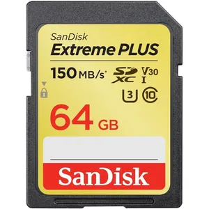 SanDisk Extreme PLUS 64 Go SDXC UHS-I Classe 3 pas cher