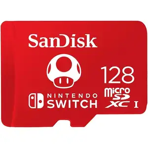 Comparateur de prix : Carte microSDXC SanDisk pour Nintendo Switch (sous licence) 128 Go, UHS-I