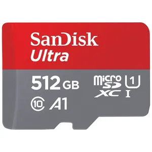 SanDisk Ultra MicroSDXC 512 Go Classe 10 A1 UHS-I + Adaptateur SD pas cher
