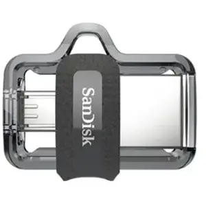 Clé Double Connectique USB 3.0 SanDisk Ultra Dual Drive m3.0 OTG 16 Go pas cher
