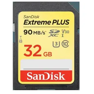 SanDisk ExtremePlus 32 Go SDHC UHS-I Classe 10 pas cher