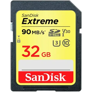 SanDisk Extreme SDSDXVE-032G-GNCIN 32 GB SDHC Class 10 U3 V30 Memory Card , yellow pas cher