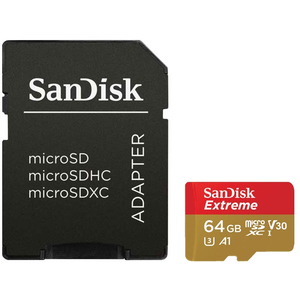 Comparateur de prix : SanDisk Extreme 64 Go MicroSDXC UHS-I Classe 10