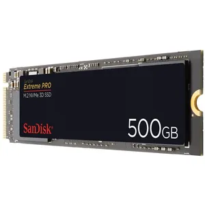 Sandisk Extreme PRO - SSD - 500 Go - interne - M.2 2280 - PCIe 3.0 x4 (NVMe)