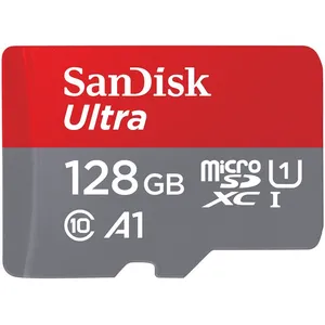 Comparateur de prix : Sandisk Ultra A1 128 Go MicroSDXC UHS-1 Classe 10 + Adaptateur