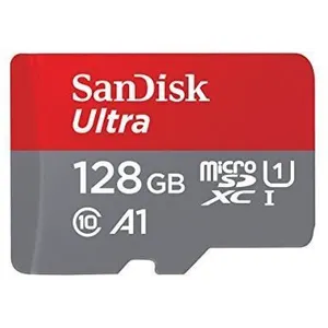Carte Mémoire SanDisk Ultra MicroSDXC UHS-I 128 Go avec Adaptateur microSD, microSDHC et microSDXC pas cher