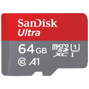 Comparateur de prix : Sandisk Ultra A1 64 Go MicroSDXC UHS-1 Classe 10 + Adaptateur
