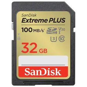 Comparateur de prix : SanDisk Extreme SD UHS-I Card 32 Go Classe 1