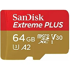 Comparateur de prix : SanDisk Extreme PLUS 64 Go MicroSDXC Classe 10