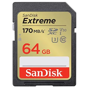 Comparateur de prix : SanDisk Extreme 64 Go SDXC UHS-I Classe 10