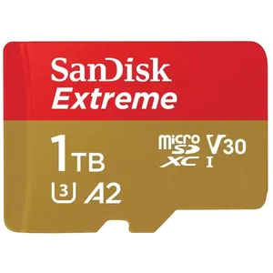 Comparateur de prix : SANDISK Carte mémoire Micro SDXC flash SanDisk Extreme 1 To Class10 A2...