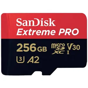 Comparateur de prix : SanDisk Extreme PRO 256 Go MicroSDXC UHS-I Classe 10