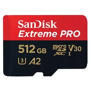 Comparateur de prix : SanDisk Extreme PRO 512 Go MicroSDXC UHS-I Classe 10