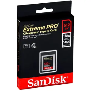 SanDisk SDCFE-512G-GN4NN mémoire flash 512 Go CFexpress pas cher