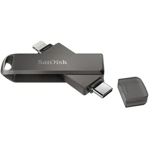 Comparateur de prix : SanDisk SanDisk iXpand Luxe - Clé USB - 128 Go - USB-C / Lightning