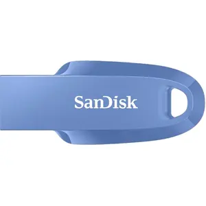 SanDisk Clé USB 3.2 Ultra Curve 128 Go Bleu marine jusqu'à 100 Mo/s pas cher