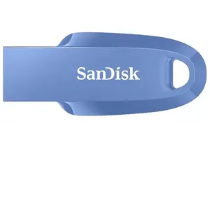 SanDisk Clé USB 3.2 Ultra Curve 256 Go Bleu marine jusqu'à 100 Mo/s pas cher