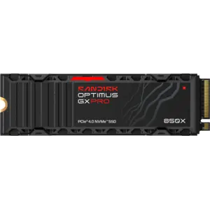 Sandisk Optimus GX PRO 850X Heatsink (4000 Go, M.2 2280), SSD