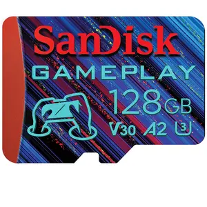 Comparateur de prix : SanDisk Gameplay microSDXC 128Go, carte micro sd pour Jeu sur Smartphone/Console Portable, jusqu'à 190 Mo/s, pour Jeu avec graphique AAA-/3D-/VR- Sophistiqués vidéos 4K-UHD, A2, U3
