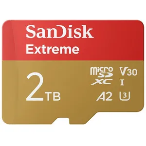 Comparateur de prix : Carte microSDXC SanDisk Extreme 2 To avec adaptateur SD, UHS-I, V30