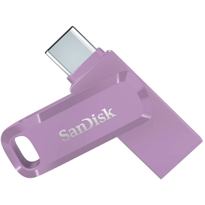 Comparateur de prix : SanDisk SanDisk Ultra Dual Drive Go - Clé USB - 64 Go - USB 3.2 Gen 1 / USB-C - mauve