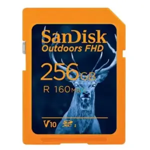 SanDisk Carte UHS-I FHD SDHC " Outdoors " 256 Go pas cher