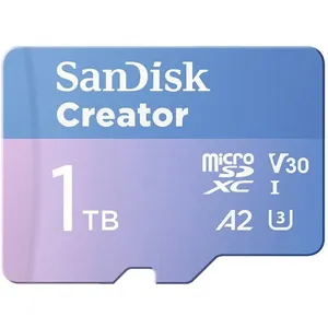 Comparateur de prix : Carte microSDXC SanDisk Creator 1 To, UHS-I