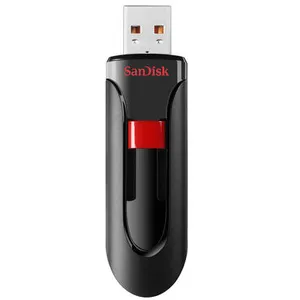 Comparateur de prix : SANDISK Clé USB Cruzer Glide - 128Gb - 2.0 - Noir / Rouge