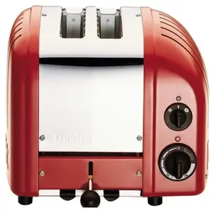 Comparateur de prix : Grille-pain Dualit NewGen - Rouge - 2 tranches - Fonction dégivrage