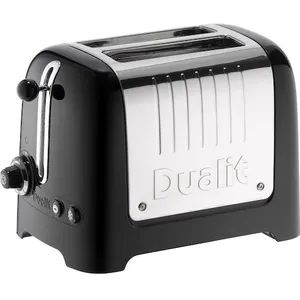 Comparateur de prix : Dualit - grille-pains 2 fentes 1200w noir  26225 - lite 26225