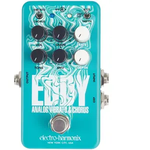 Comparateur de prix : Electro-Harmonix Electro Harmonix Eddy - Pédale De Vibrato / Chorus