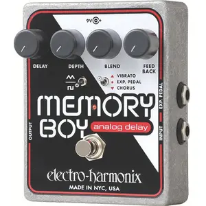 electro-harmonix Memory Boy Pédale pour Guitare électrique Argent