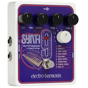 Comparateur de prix : Electro Harmonix SYNTH9 Synthesizer Machine pédale d'effet