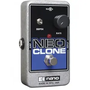 Comparateur de prix : Electro Harmonix Neo Clone Pédale pour Guitare électrique Argent