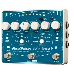 Electro Harmonix Super Pulsar pédale de tap tremolo stéréoVendu parmichenaud