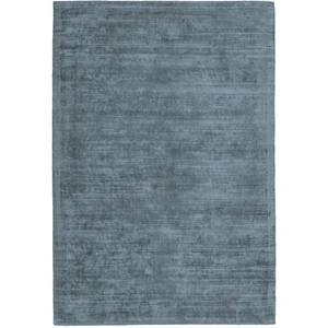 Novatrend Tapis moderne en soie bleu 120x170 cm pas cher